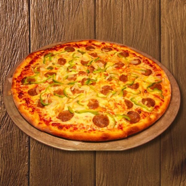Sausage, Peppers & Onions Pizza