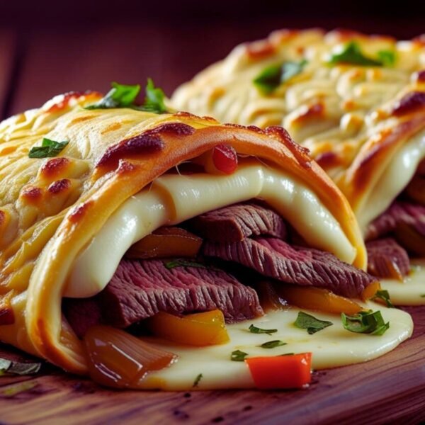 Cheesesteak Stromboli