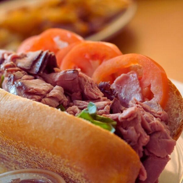 Hot Roast Beef Sub