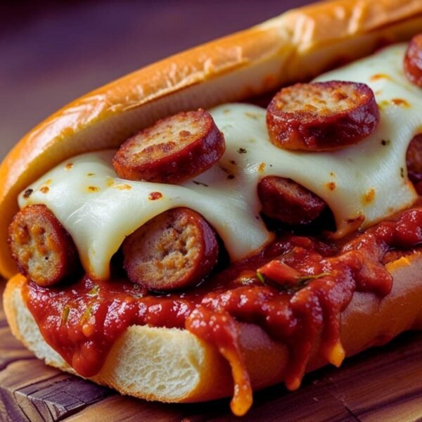 Sausage Parmigiana Sub