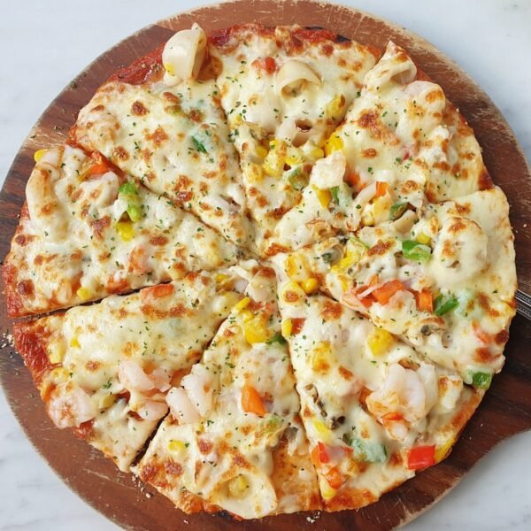 Shrimp Scampi Pizza